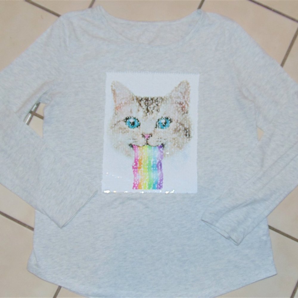 Flip sequin shirt